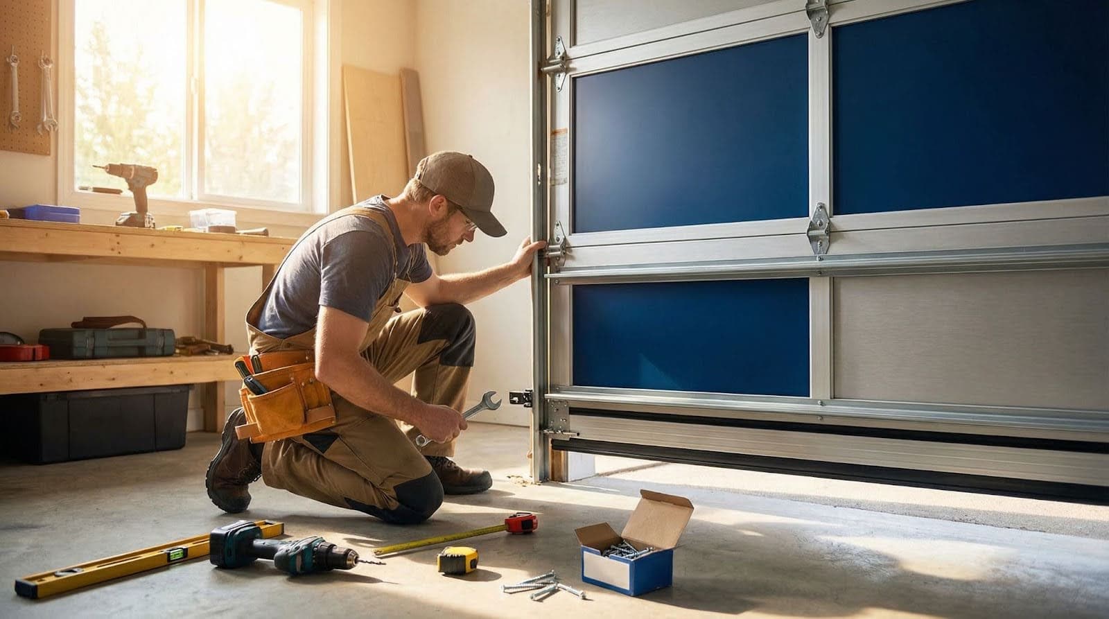 Professional garage door repair service